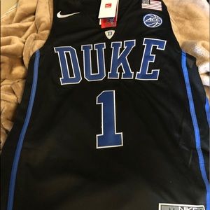 Zion Williamson black Duke jersey